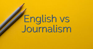 English vs Journalism